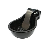 Adăpătoare pentru vaci sau cai din fontă 1.5L cu limbă de inox și accesorii de prindere