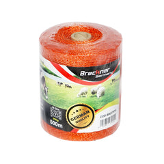 Rola fir alb albastru Ø 2 mm insertie metalica 3x0.15mm ss rezistenta 16 ohm m 500m gard electric breckner germany bk87575 – 2mm – 500m – imagine 1