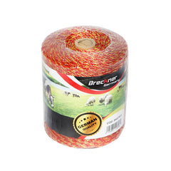 Rola fir galben rosu Ø 2 mm. 6x0.15mm. ss 500m gard electric breckner germany bk87653 – 2mm – 500m – imagine 1