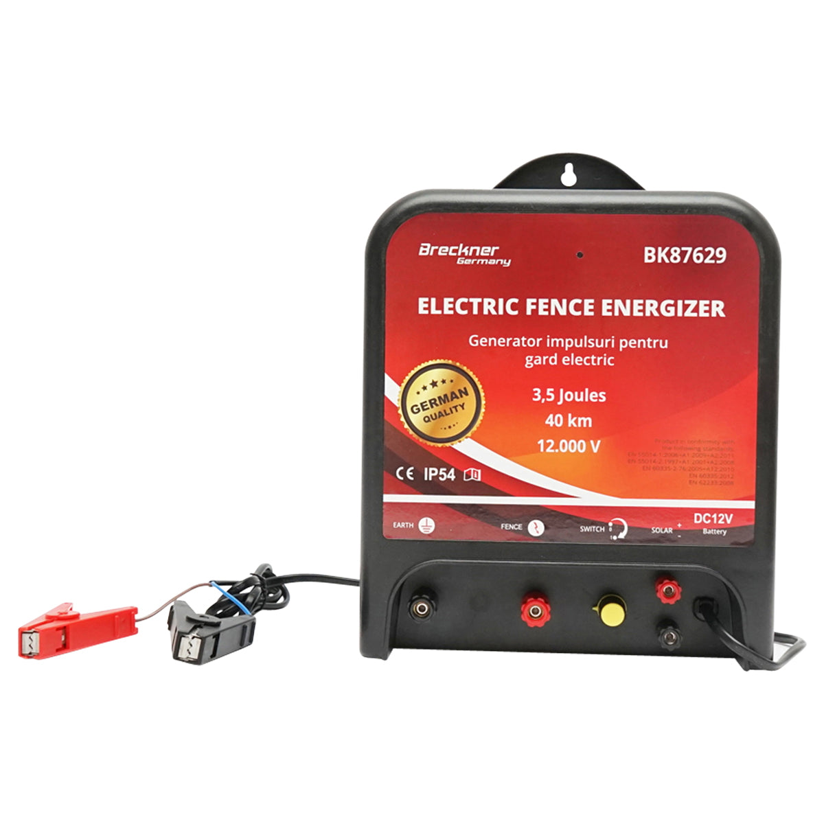 Aparat generator impulsuri AC 12V, 3.5 Joule, 40 km – gard electric Breckner Germany BK87629 – generator gard electric, imagine 1