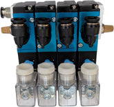 Rampa 4 electrovalve 12v.