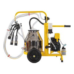 Aparat de muls vaci, cu 1 bidon inox 25 litri, eco