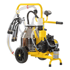 Aparat de muls vaci, cu 1 bidon inox 25 litri, eco