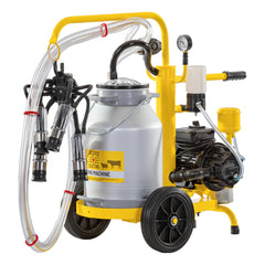 Aparat de muls vaci, cu 1 bidon aluminiu 25 litri, eco