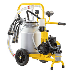 Aparat de muls vaci, cu 1 bidon aluminiu 25 litri, eco