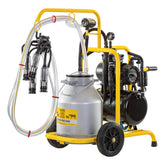 Aparat de muls vaci, cu 1 bidon aluminiu 30 litri