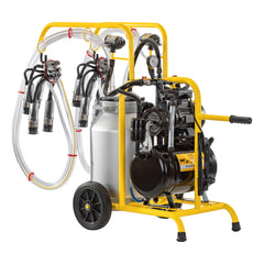 Aparat de muls vaci, 2 posturi, 1 bidon aluminiu 40 litri