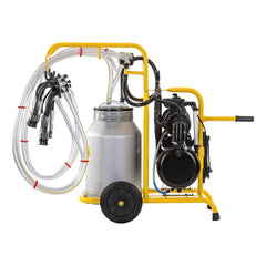 Aparat de muls vaci, 2 posturi, 1 bidon aluminiu 40 litri