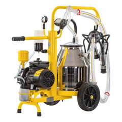 Aparat de muls vaci, cu 1 bidon inox 25 litri, eco