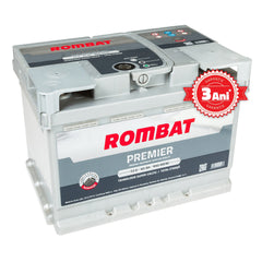 Acumulator auto Rombat 12V 65Ah Premier, CCA 640A