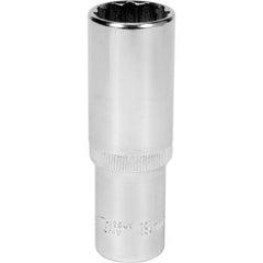 Cheie tubulara bihexagon adanca 19mm YT-12941