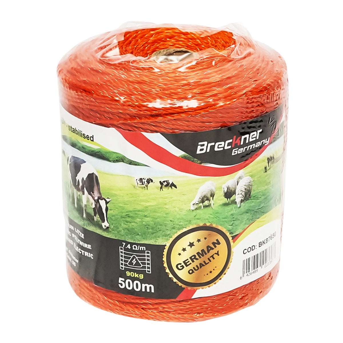 Rola fir portocaliu Ø 2,5 mm 3x0.15 mm ss 500 m bk87650 – imagine 1