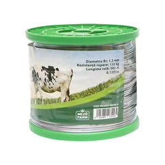 Sarma galvanizata pentru gard electric 1,2mm x 500m mezofarm m87z610 – 1.2mm – 500m – imagine 1