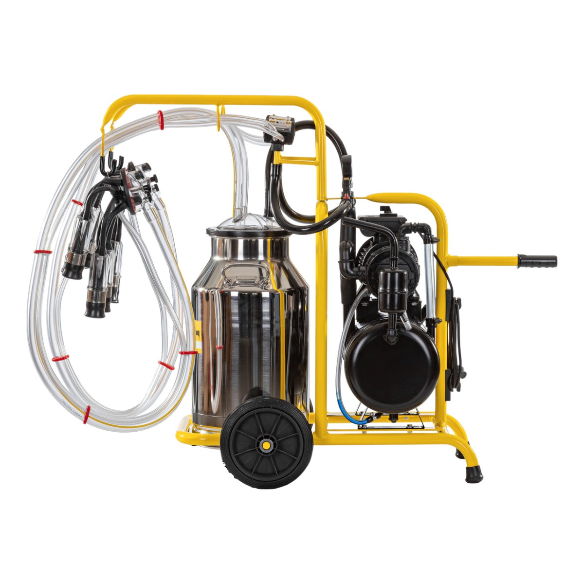 Aparat de muls vaci, 2 posturi, 1 bidon inox 40 litri