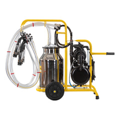 Aparat de muls vaci, 2 posturi, 1 bidon inox 40 litri