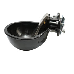 Adăpătoare pentru vaci sau cai din fontă 1.5L cu limbă de inox și accesorii de prindere