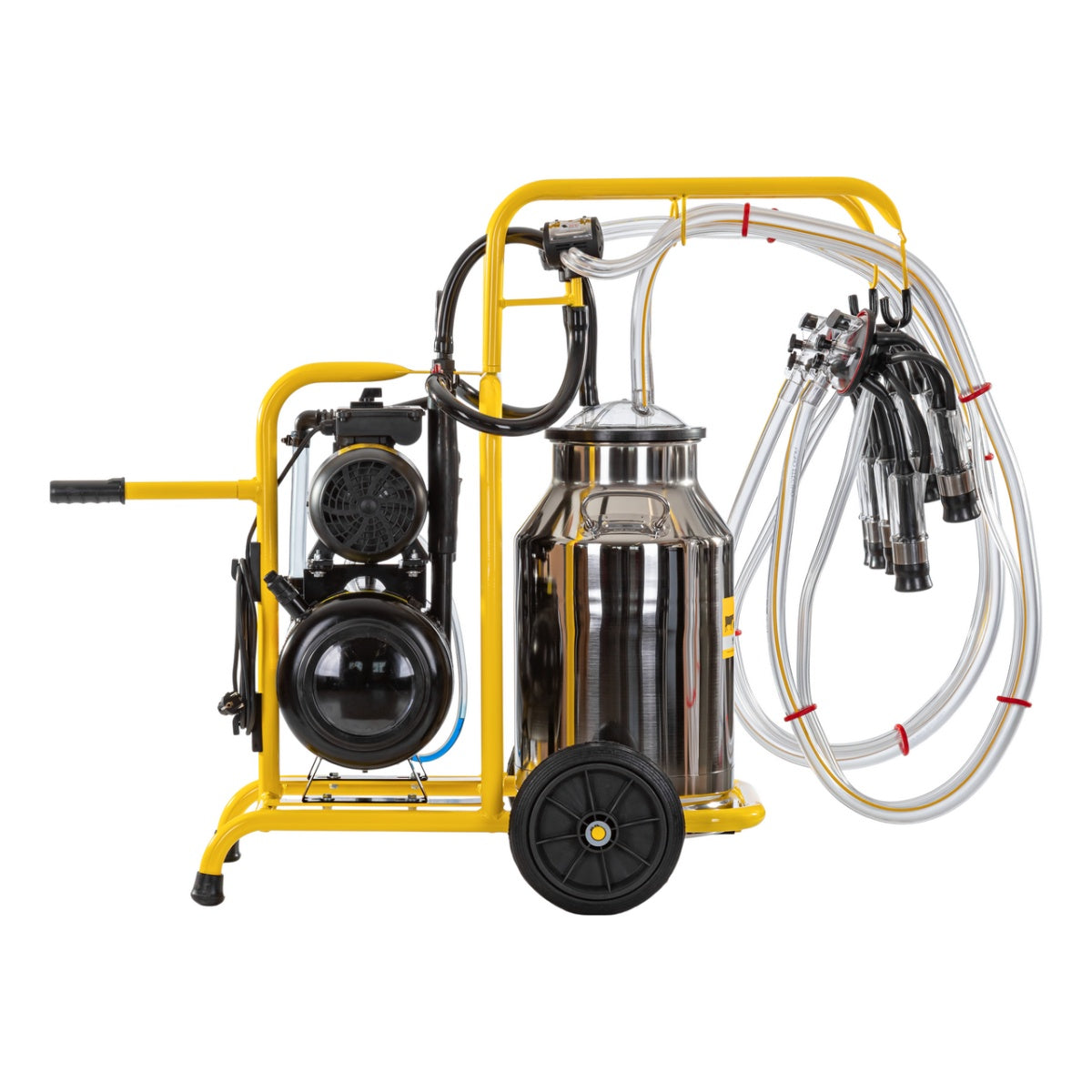 Aparat de muls vaci, 2 posturi, 1 bidon inox 40 litri