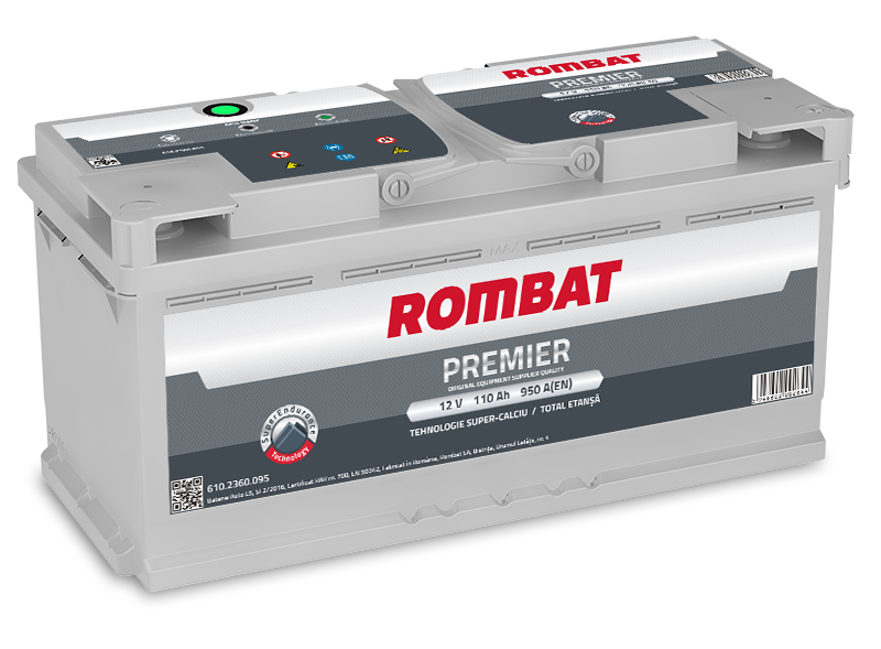Acumulator ROMBAT PREMIER 12V 110Ah