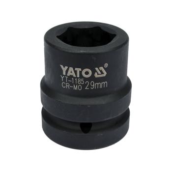 Cheie tubulara hexagonala de impact 29mm 1' YT-1185