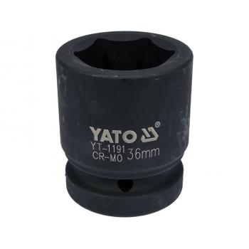 Cheie tubulara hexagonala de impact 36mm 1' YT-1191