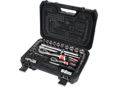 Set scule 1/2+1/4 72 piese