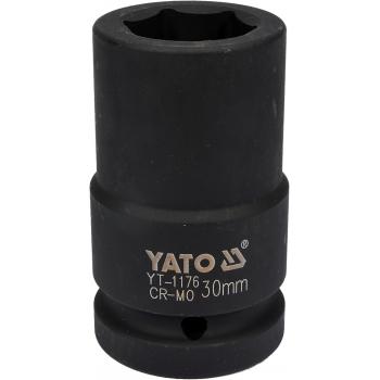 Cheie tubulara hexagonala de impact adanca 27mm 1' YT-1175